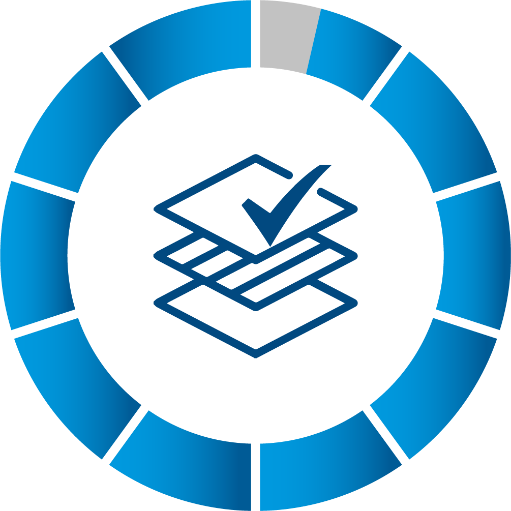 High material acceptance ratio